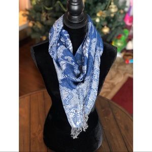 Blue Scarf/wrap